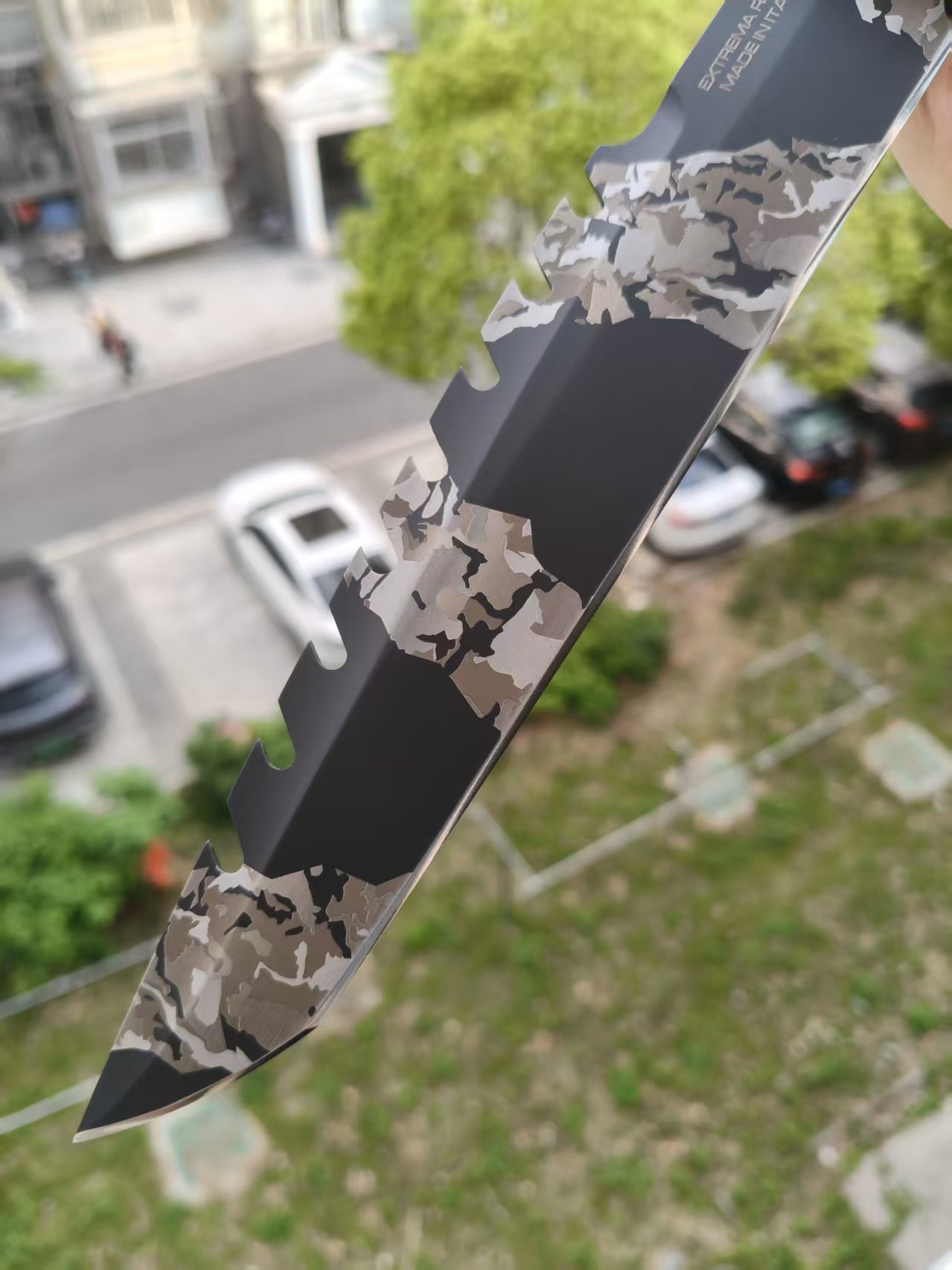 Extrema Ratio Harpoon F Hudrophis Cyanocinctus 极端武力捕鲸叉青环海蛇限量版 100支 5880