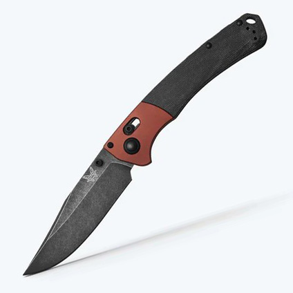 Benchmade Crooked River，CPM-MagnaCut钢，铝+米卡塔柄，15080BK-04，2700