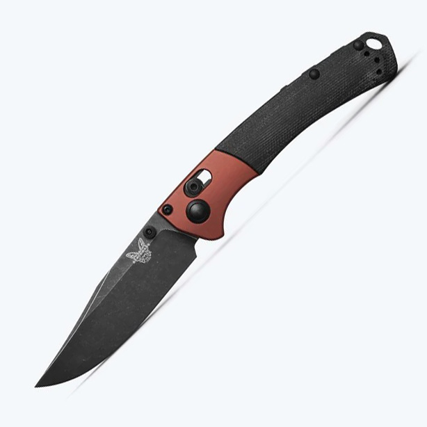 Benchmade Mini Crooked River，CPM-MagnaCut钢，铝+米卡塔柄，15085BK-04，2560