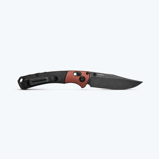 Benchmade Mini Crooked River，CPM-MagnaCut钢，铝+米卡塔柄，15085BK-04，2560