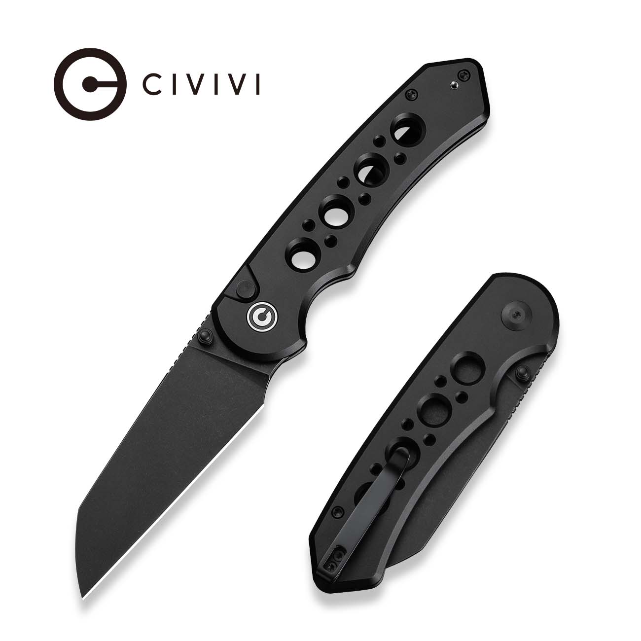 CIVIVI Pragma Prime 14C28N钢 铝制手柄 C24067-1 黑色 700