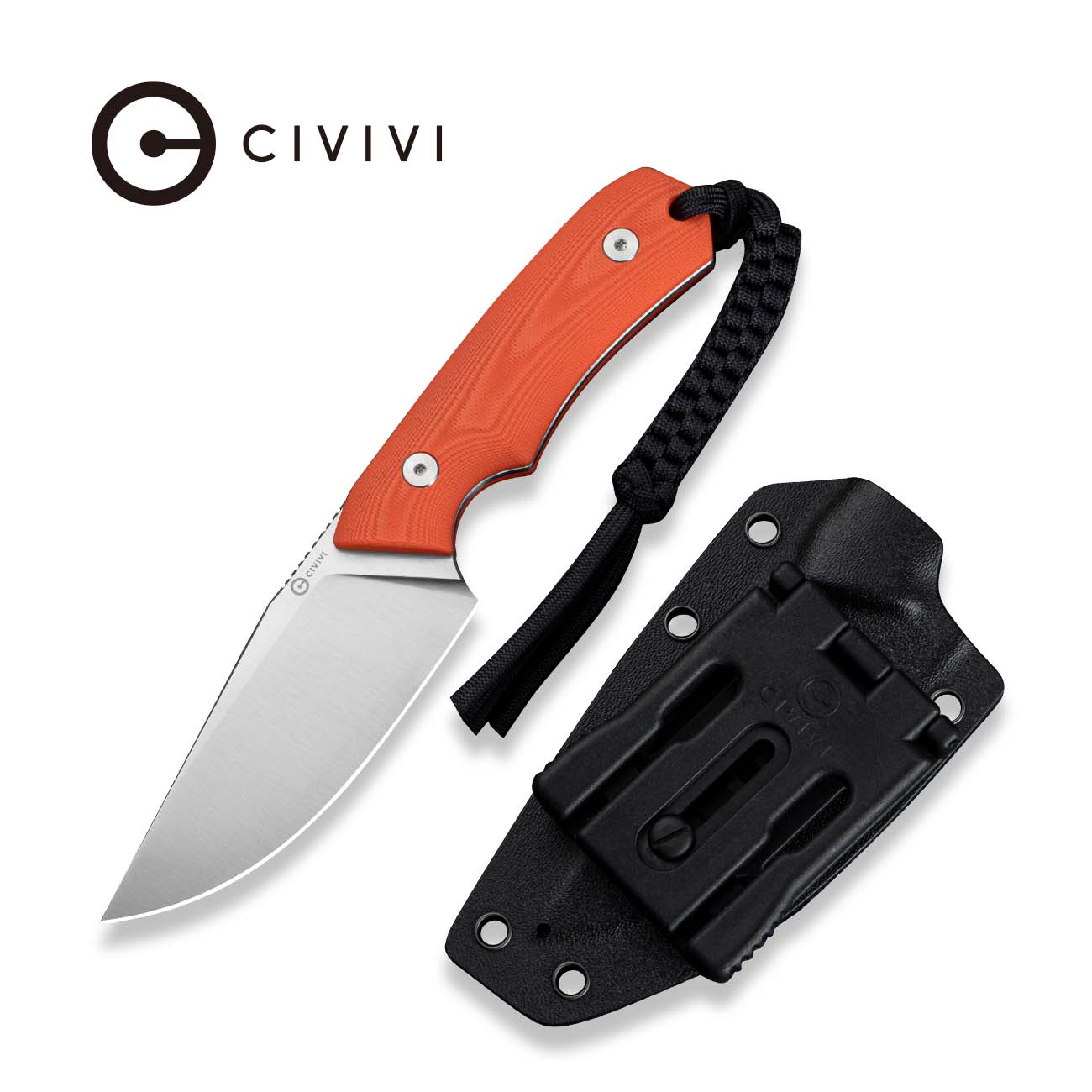 CIVIVI Gander 14C28N钢 G10手柄 C24058B-1 橙色 680