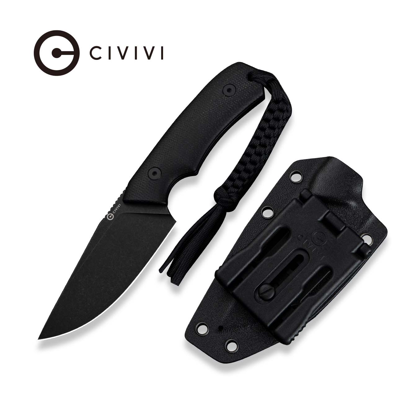 CIVIVI Gander 14C28N钢 Micarta手柄 C24058B-2 黑色 700