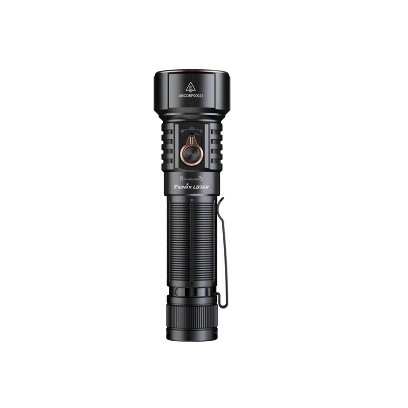 Fenix LD36R 户外高性能强光手电筒 黑色 含21700锂电池1节 3600流明 385米射程 765