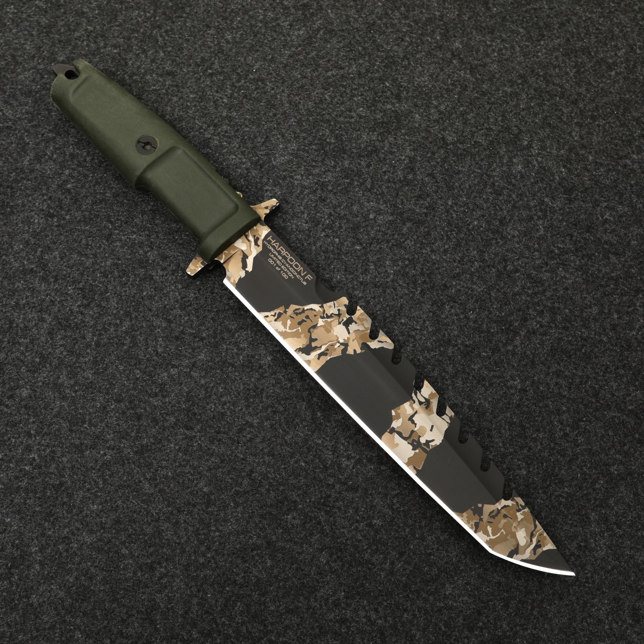 Extrema Ratio Harpoon F Hudrophis Cyanocinctus 极端武力捕鲸叉青环海蛇限量版 100支 5880