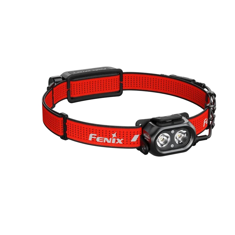🤝Fenix HP12R-T 分体式长续航户外越野跑强光头灯 红色 含18650锂电池1节 1300流明 200米射程 543