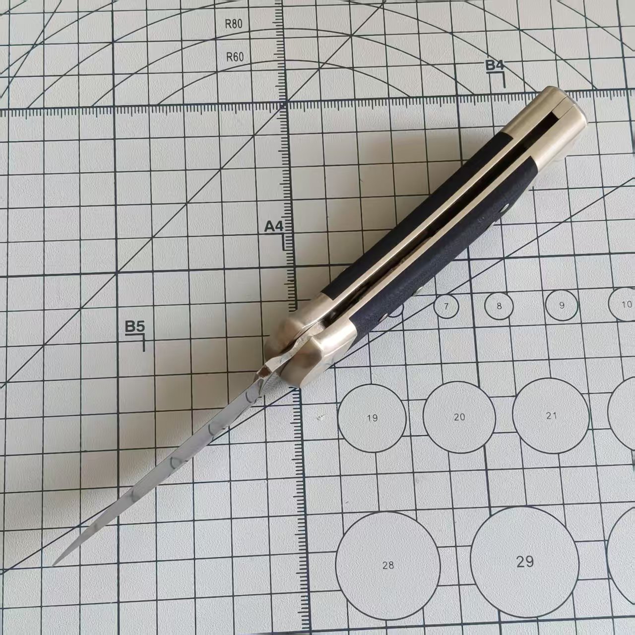 【特惠】BUCK 0110BKSA-B S30V钢 BOS标 AUTO G-10柄 折叠猎人 1350
