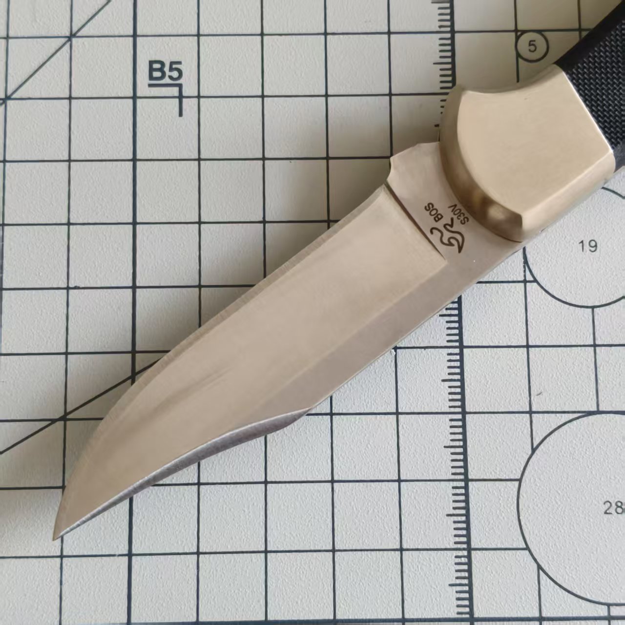 【特惠】BUCK 0110BKSA-B S30V钢 BOS标 AUTO G-10柄 折叠猎人 1350