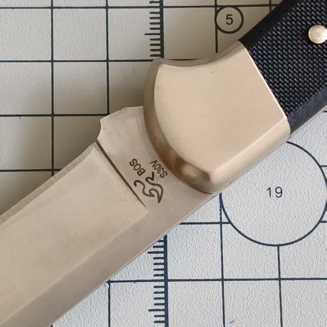 【特惠】BUCK 0110BKSA-B S30V钢 BOS标 AUTO G-10柄 折叠猎人 1350