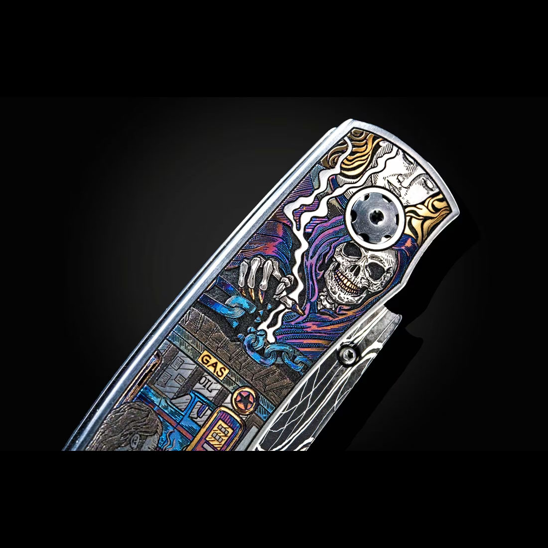 William Henry B12 BIKER 威廉亨利折刀 52500