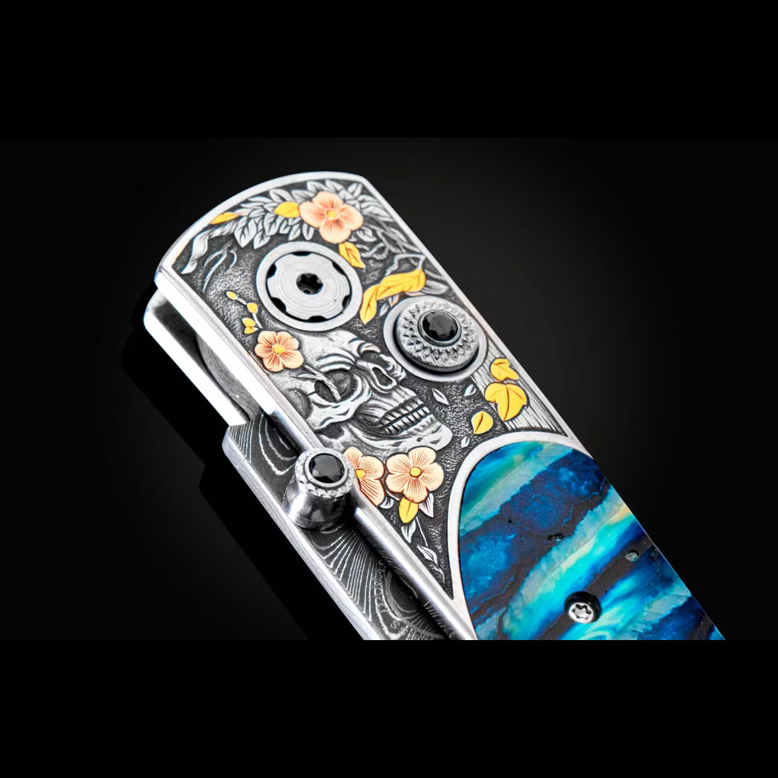 William Henry  B10 SKULLERY 威廉亨利折刀 60000