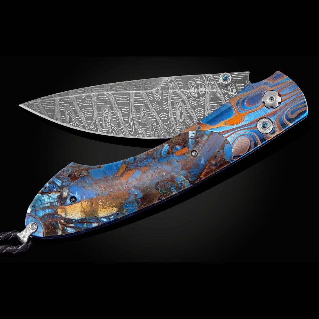 William Henry B12 BLUE MOSAIC 威廉亨利折刀 16500