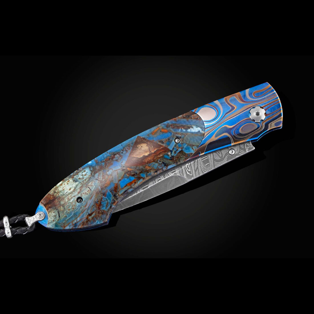 William Henry B12 BLUE MOSAIC 威廉亨利折刀 16500
