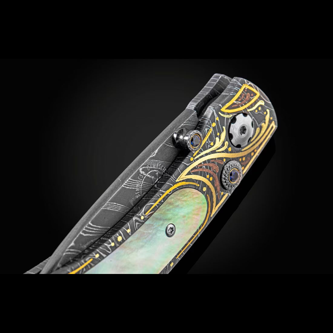 William Henry B09 BLACK PEARL 威廉亨利折刀 51000