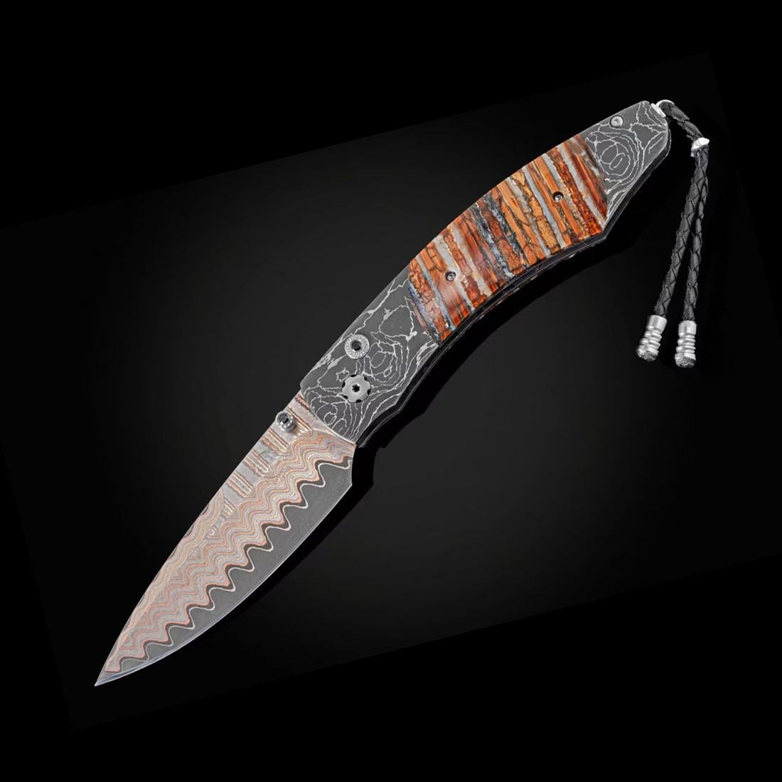 William Henry B12 COPPER CURL 威廉亨利折刀 18375