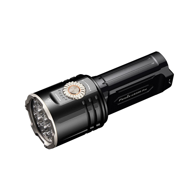 🤝Fenix LR35R Pro 户外搜索超亮搜索强光手电筒 含21700锂电池2节 10000流明 500米射程 1543