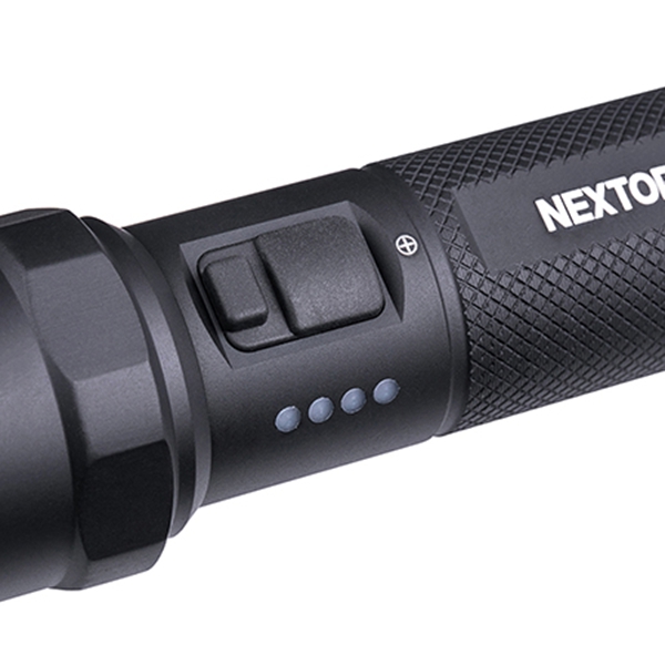 🤝NEXTORCH P84 2025新款全视野警示勤务强光手电筒 3700流明 370米射程 含21700电池1节 438