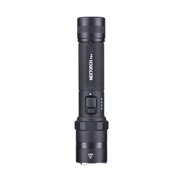 🤝NEXTORCH P84 2025新款全视野警示勤务强光手电筒 3700流明 370米射程 含21700电池1节 438