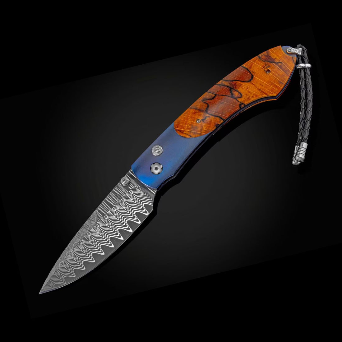 William Henry B12 BLUE BEECH 威廉亨利折刀 9375