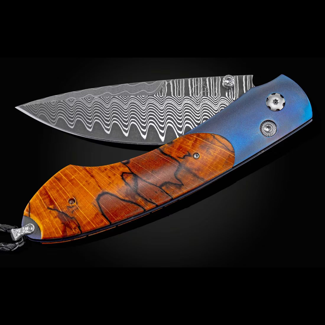 William Henry B12 BLUE BEECH 威廉亨利折刀 9375