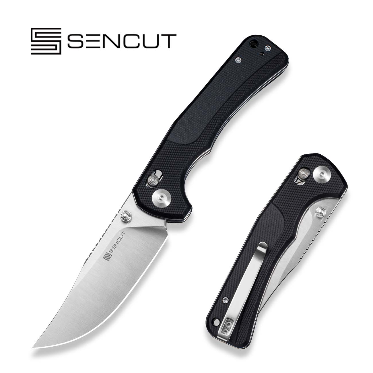 SENCUT Slybolt 9Cr18MoV钢 G10手柄 S25001-1 黑色 360