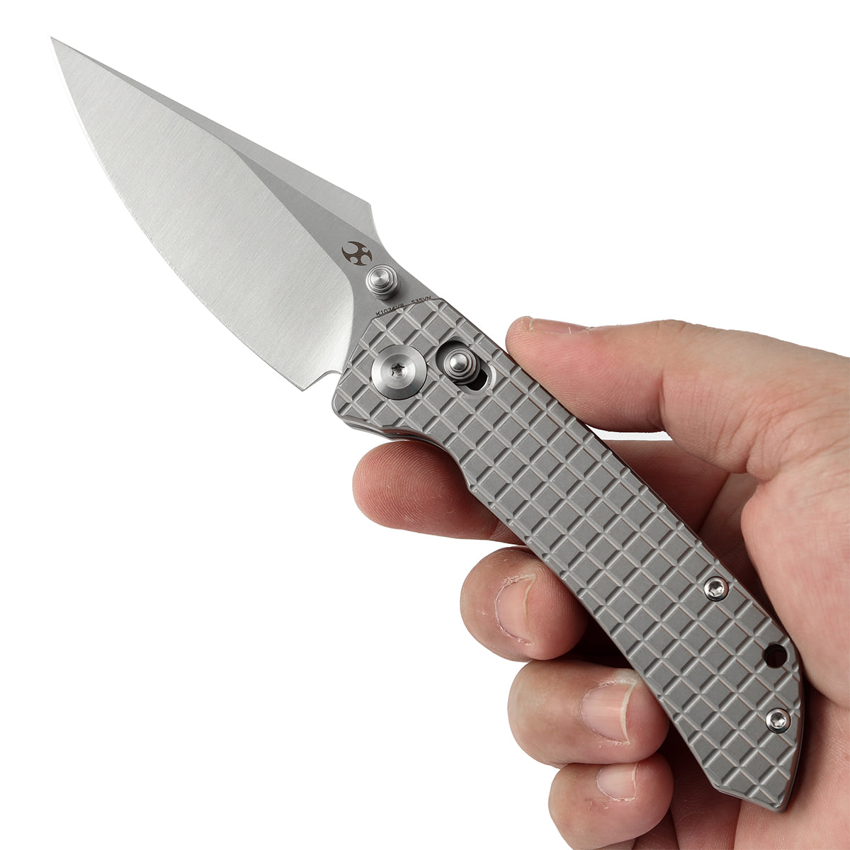 KANSEPT Fenrir CPM S35VN钢 钛手柄  K1034V8 钛原色 1200