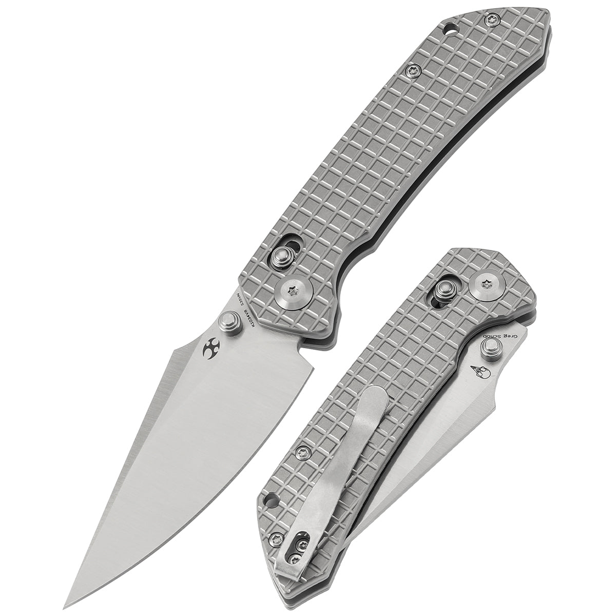 KANSEPT Fenrir CPM S35VN钢 钛手柄  K1034V8 钛原色 1200