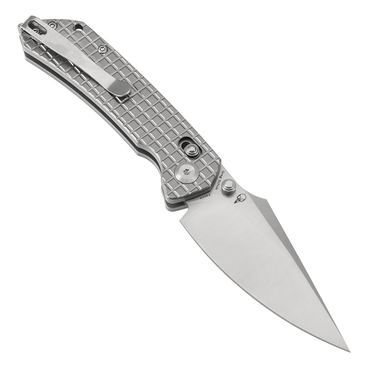 KANSEPT Fenrir CPM S35VN钢 钛手柄  K1034V8 钛原色 1200
