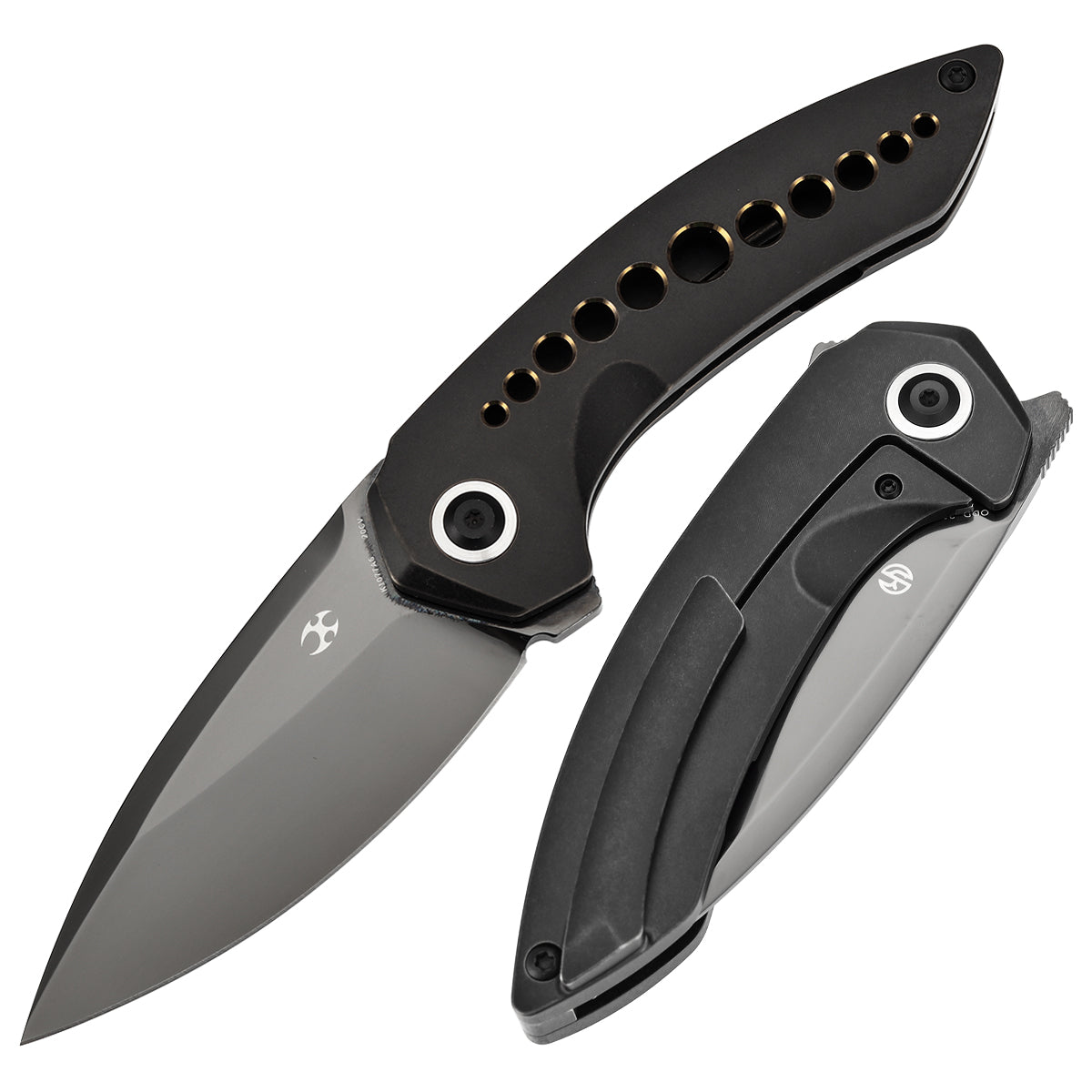 KANSEPT ODD 21 CPM20CV钢 钛手柄 K1077A6 黑色1600