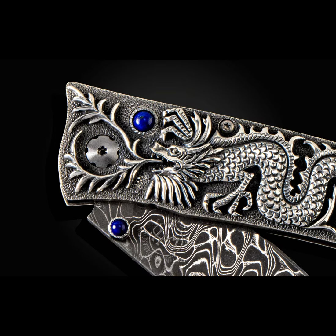 William Henry B30 SILVER DRAGON 威廉亨利折刀 17250