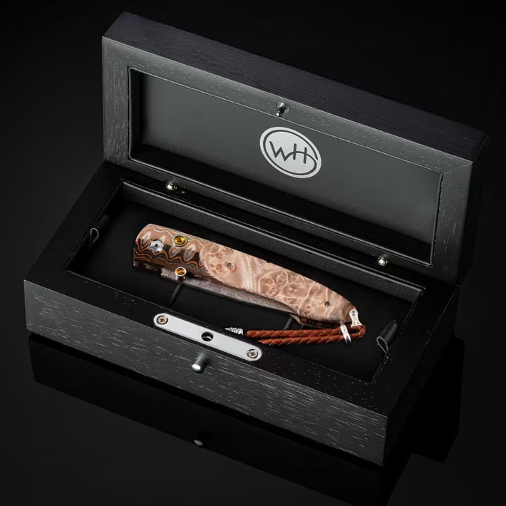 William Henry B10 BURL 威廉亨利折刀 8625