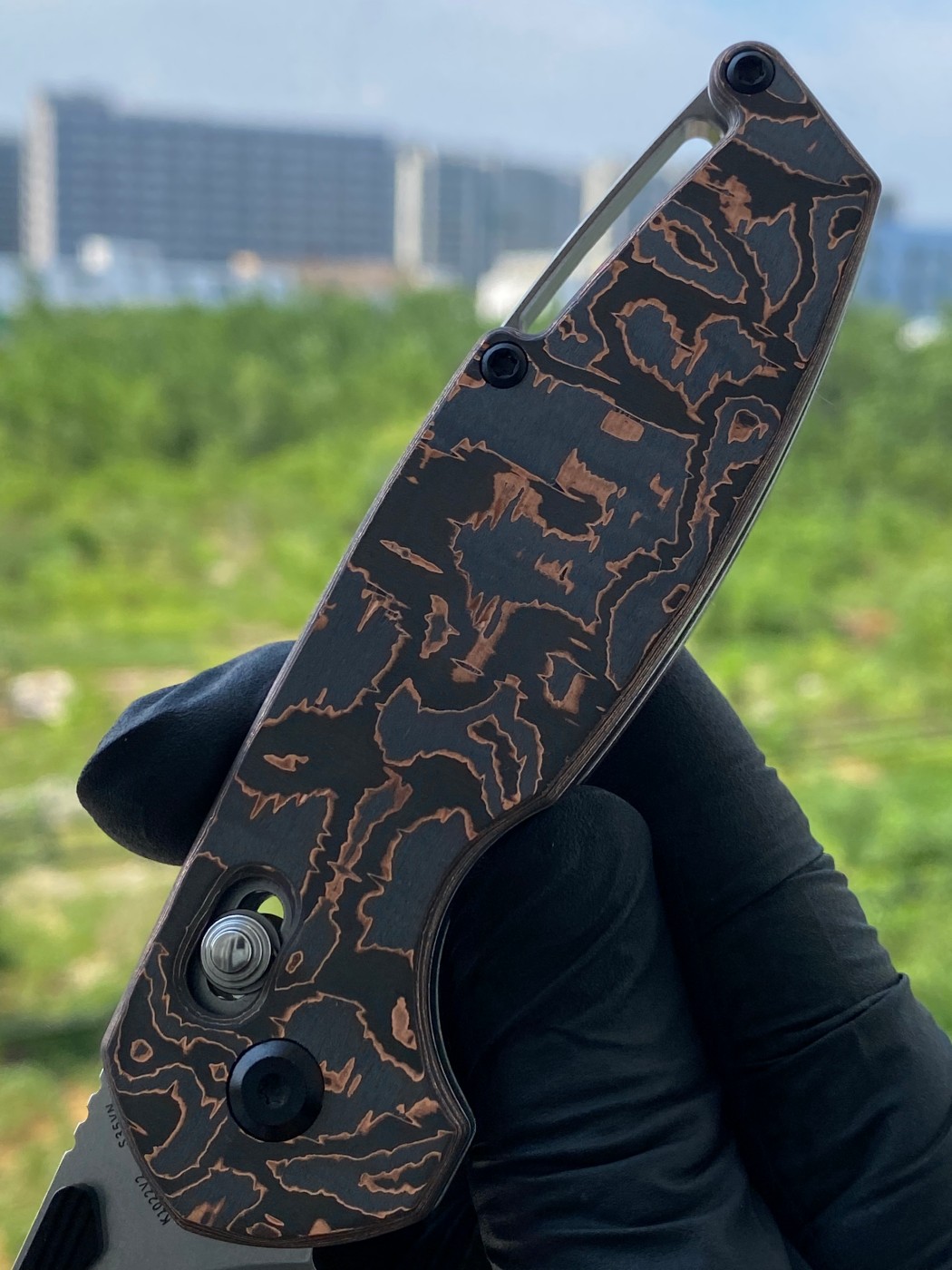 【售完】Kansept Model 6 S35VN钢 碳纤维柄 K1022V2 原价1050 测评价535