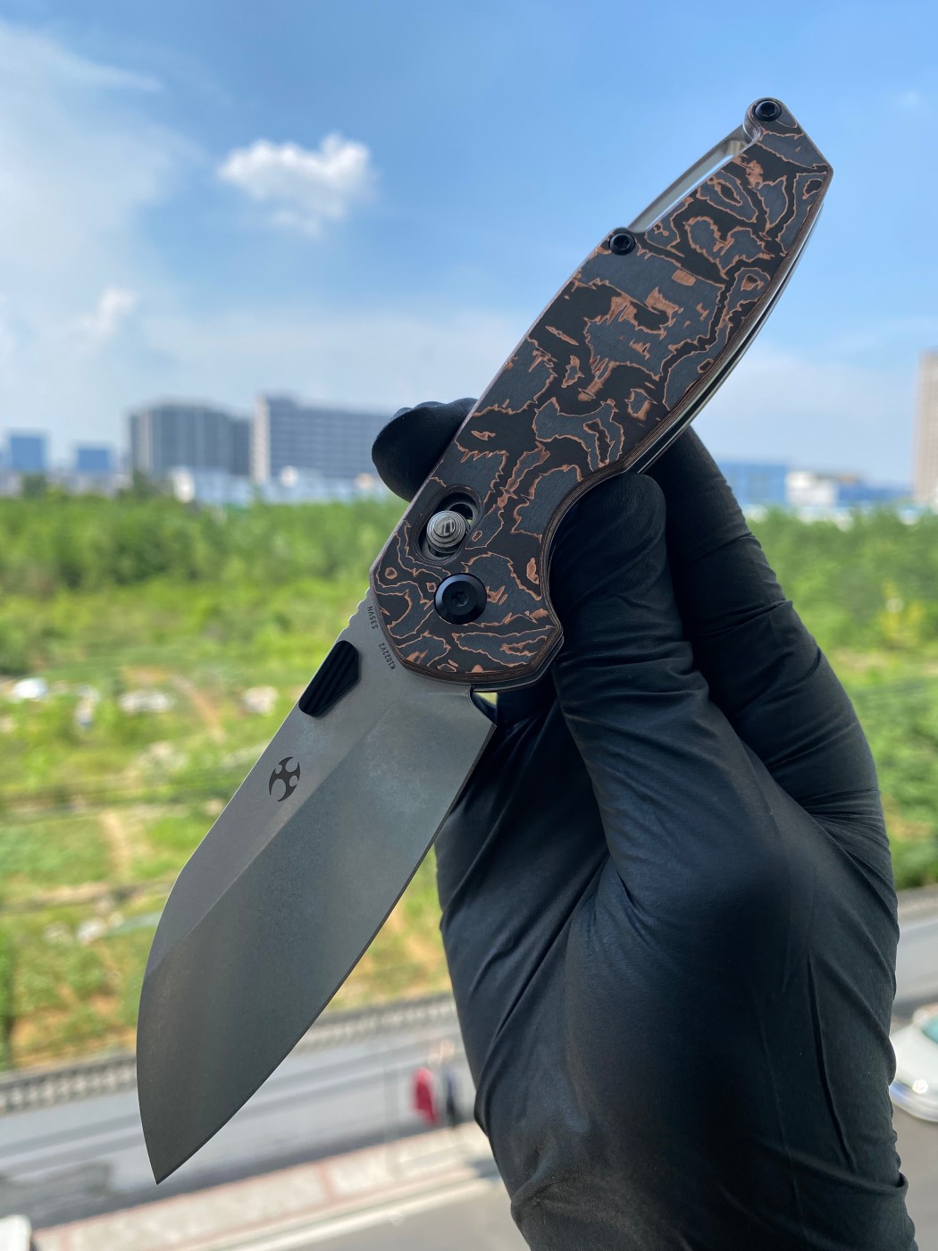 【售完】Kansept Model 6 S35VN钢 碳纤维柄 K1022V2 原价1050 测评价535