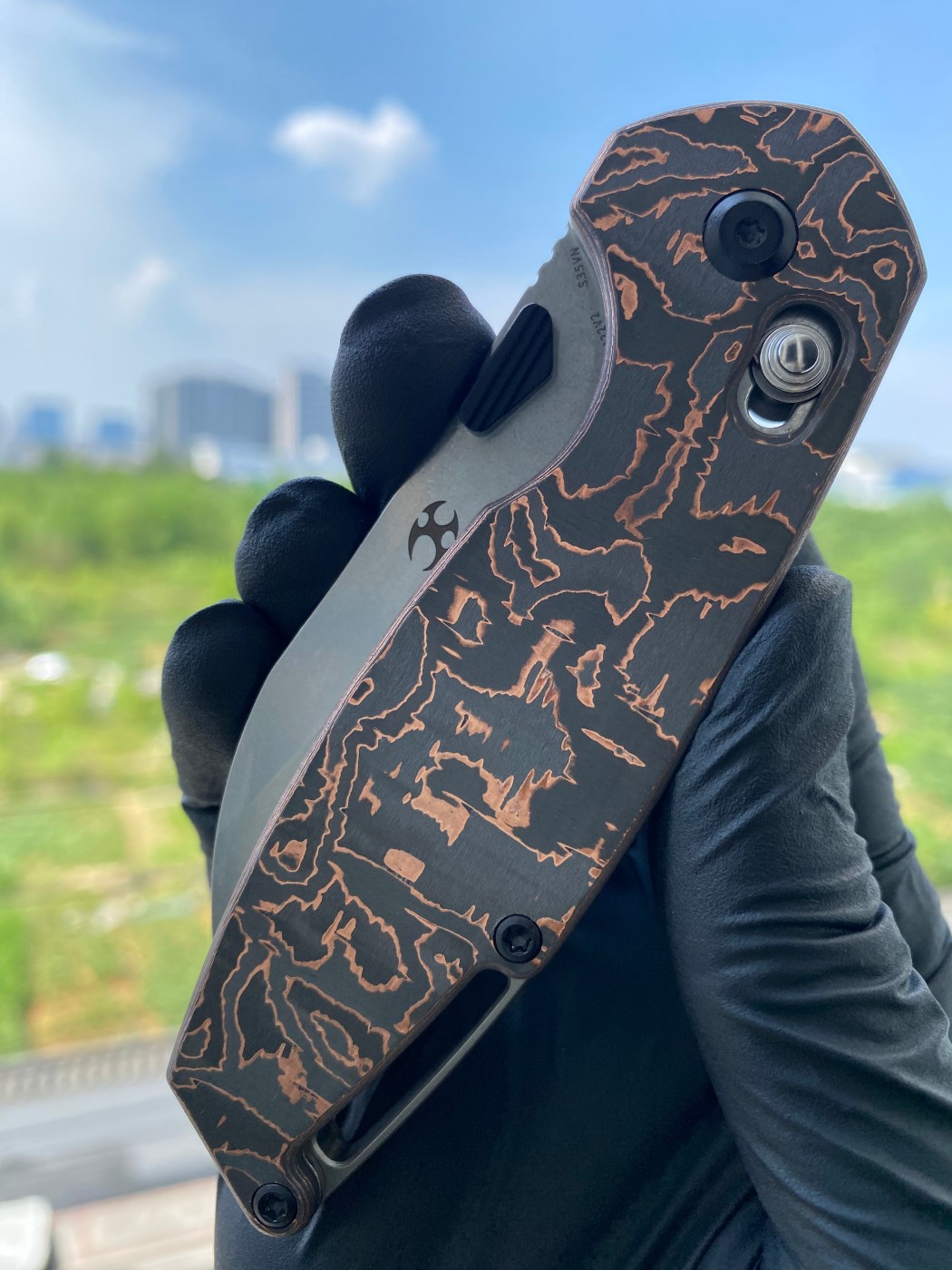 【售完】Kansept Model 6 S35VN钢 碳纤维柄 K1022V2 原价1050 测评价535
