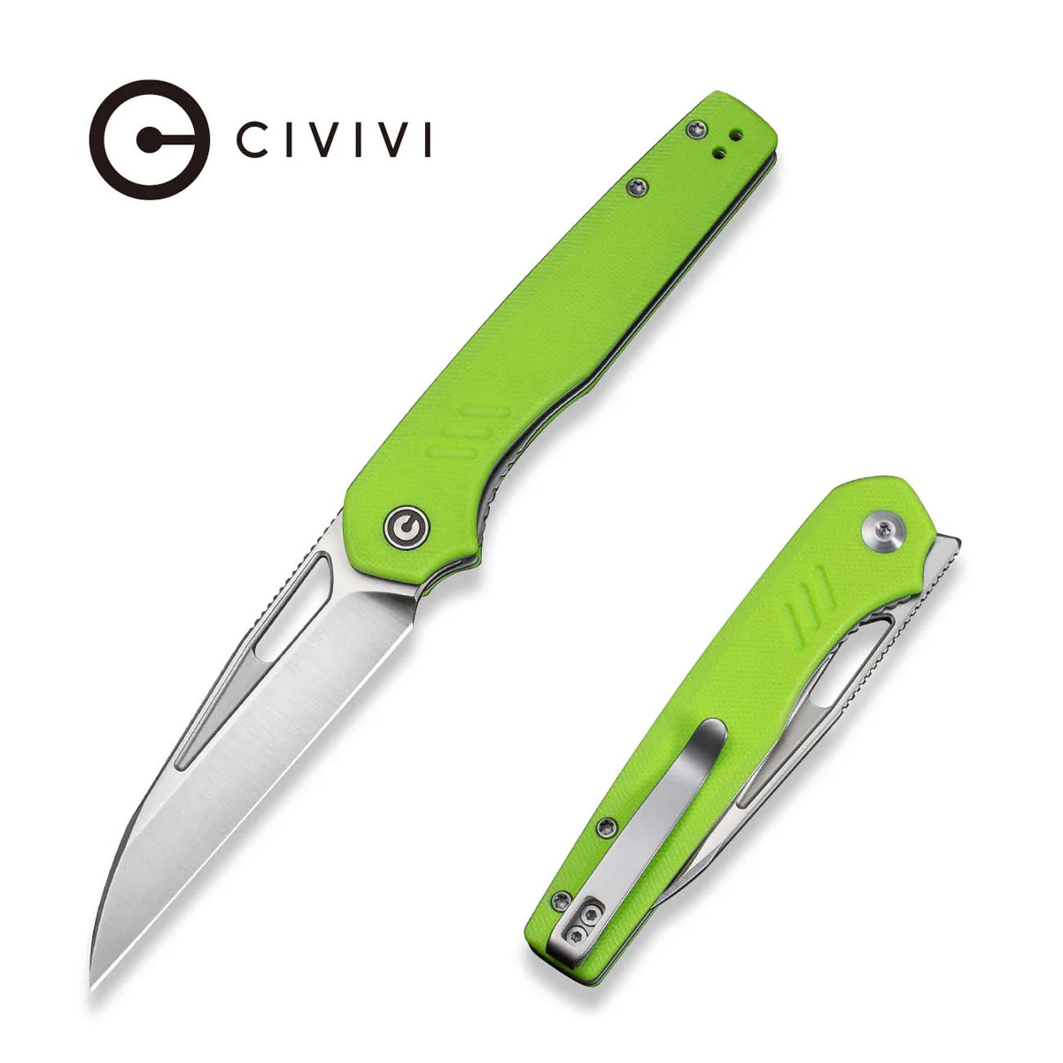 CIVIVI Guile 14C28N钢 G10手柄 C24062B-2 绿色 500