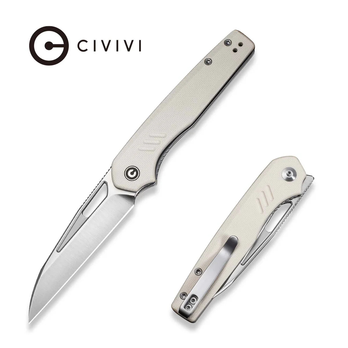 CIVIVI Guile 14C28N钢 G10手柄 C24062B-3 白色 500