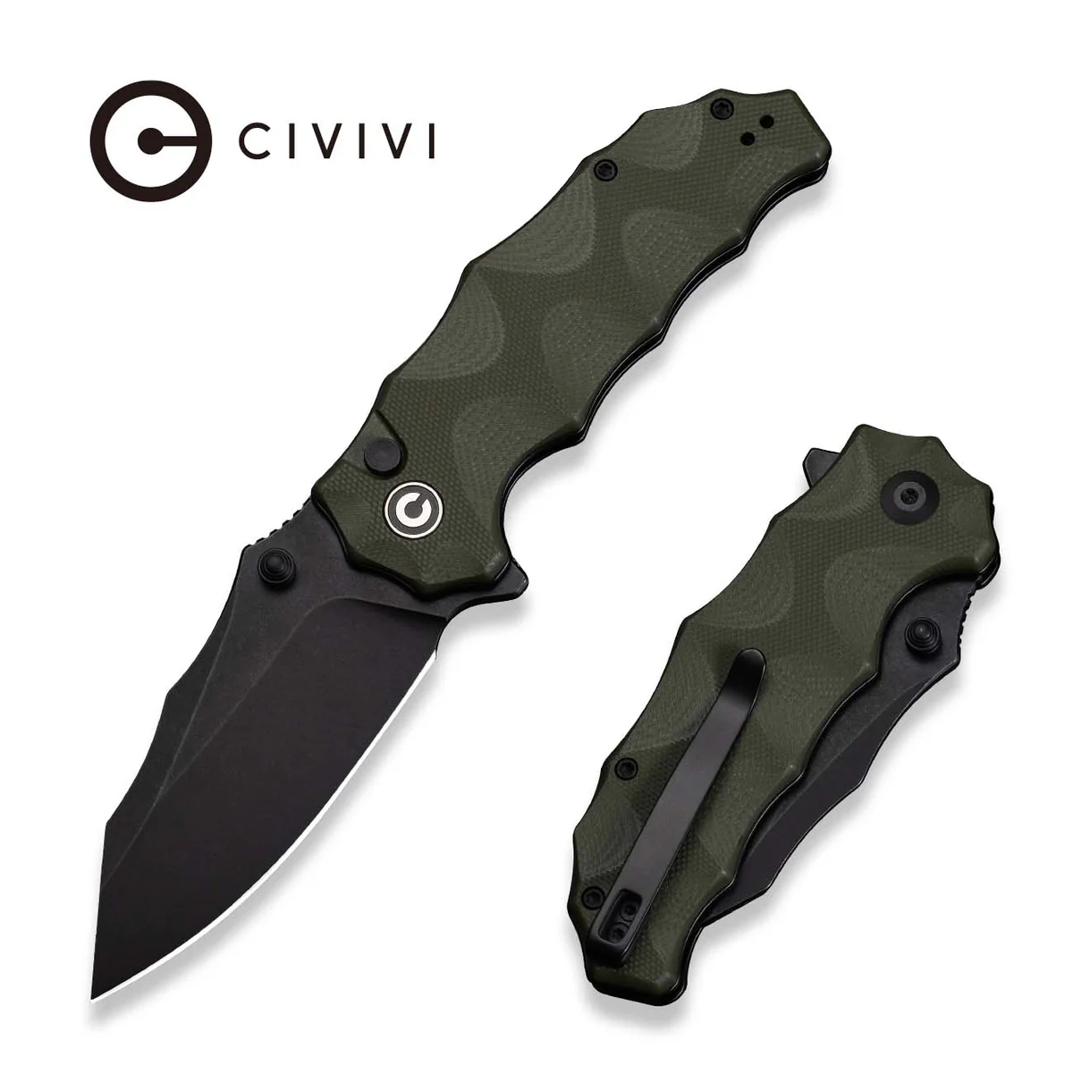 CIVIVI Natterjack 14C28N钢 G10手柄 C24028-1 黑色 580