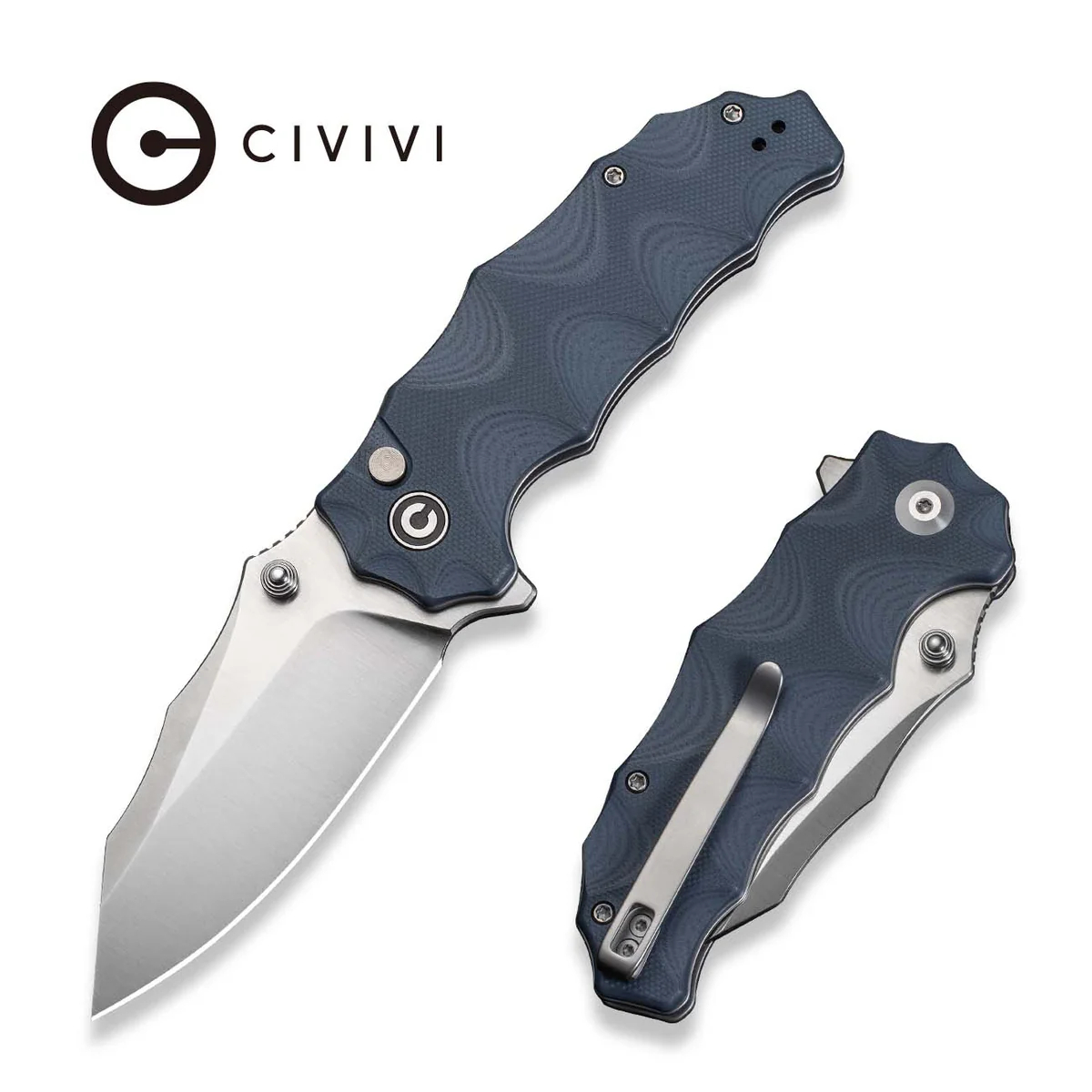 CIVIVI Natterjack 14C28N钢 G10手柄 C24028-2 蓝色 580