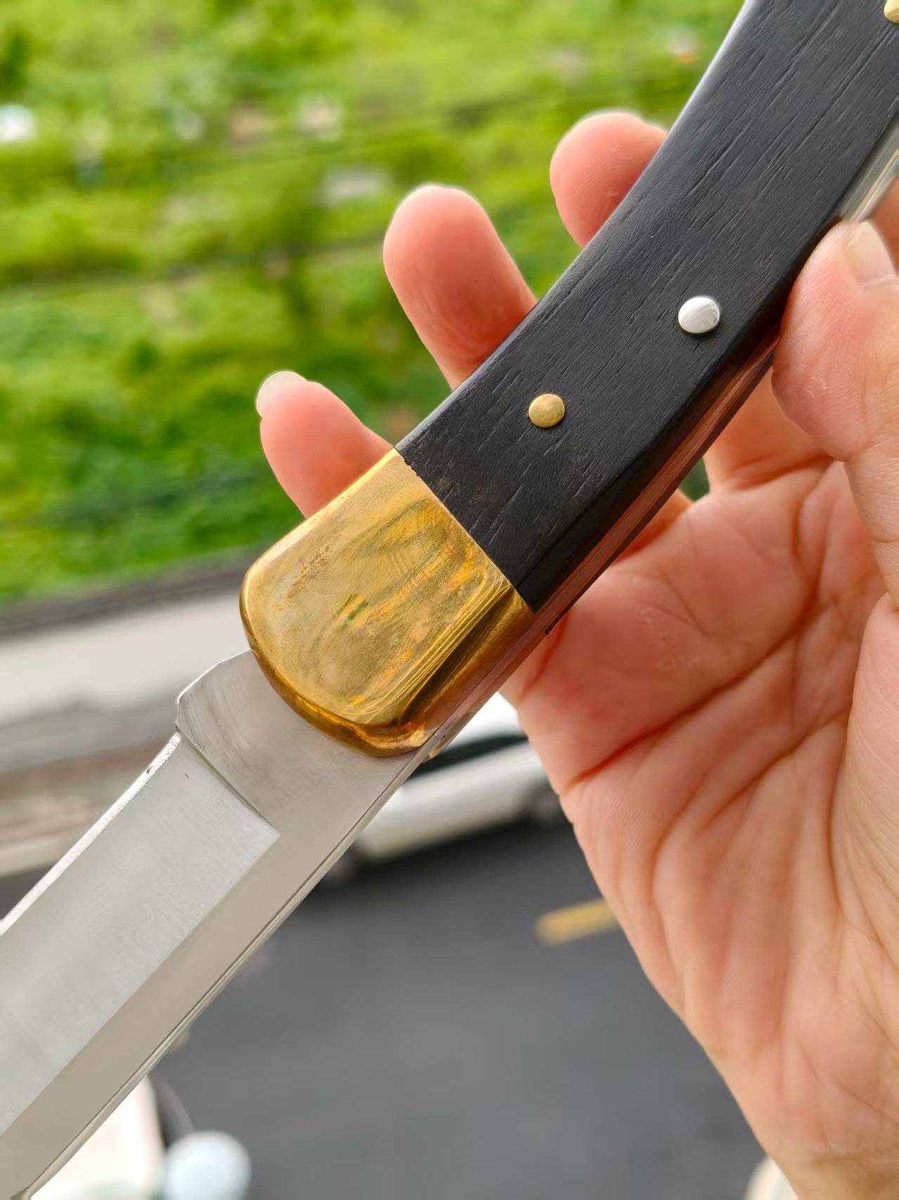 【清仓】Buck 0110BRS-B 420HC钢 黄铜+木柄 399