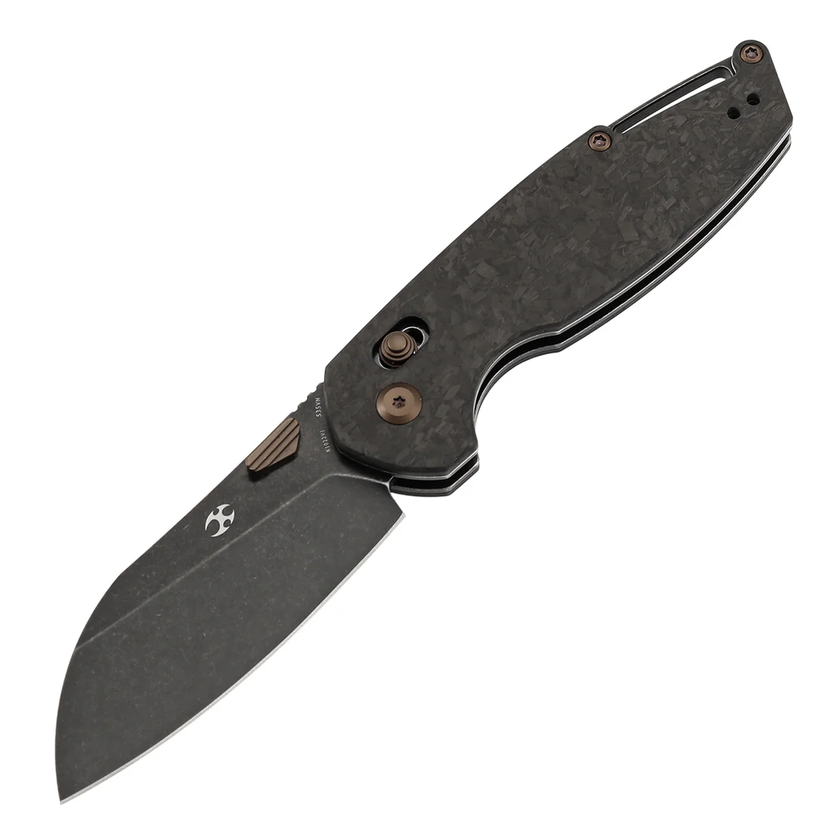 KANSEPT Model 6 CPM S35VN钢 碳纤维手柄 K1022V1 黑色 1100