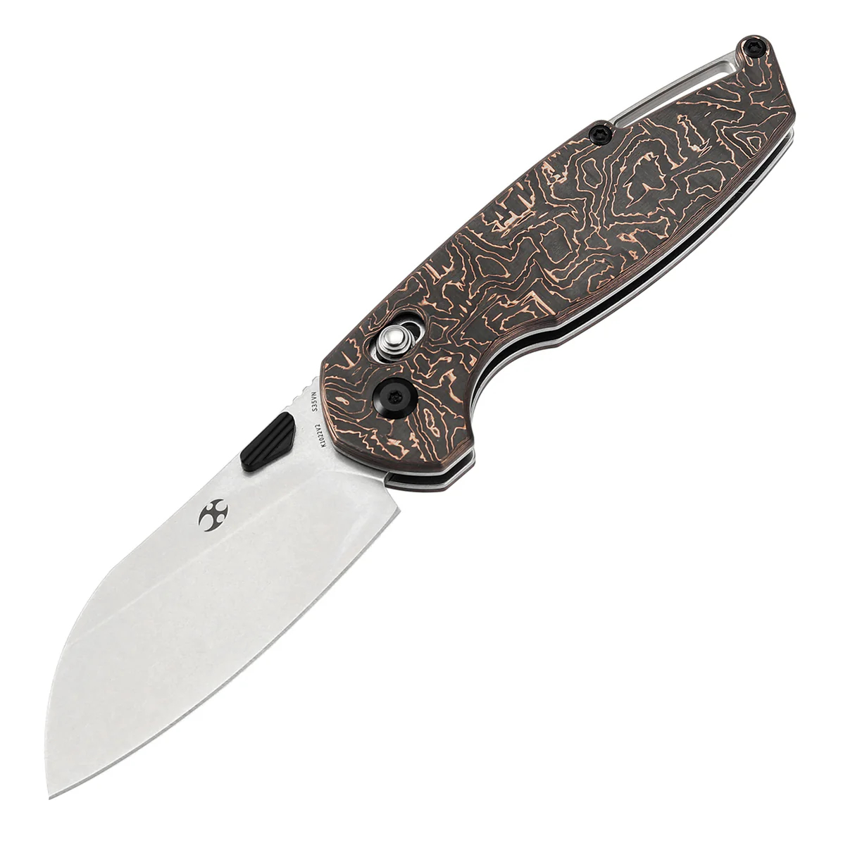 KANSEPT Model 6 CPM S35VN钢 铜碳纤维手柄 K1022V2 铜色 1100