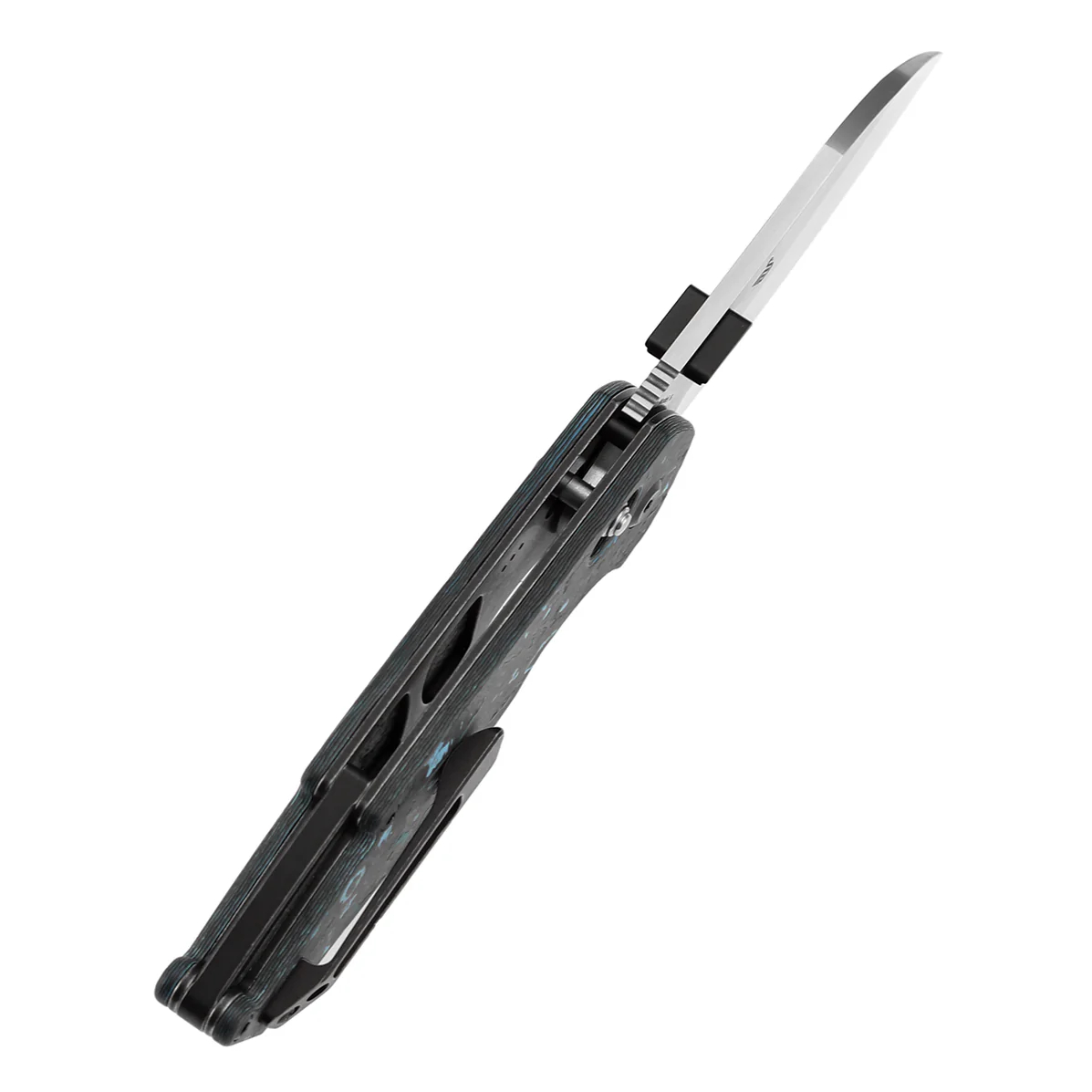 KANSEPT Model 6 CPM S35VN钢 碳纤维手柄 K1022V4 蓝白色 1400