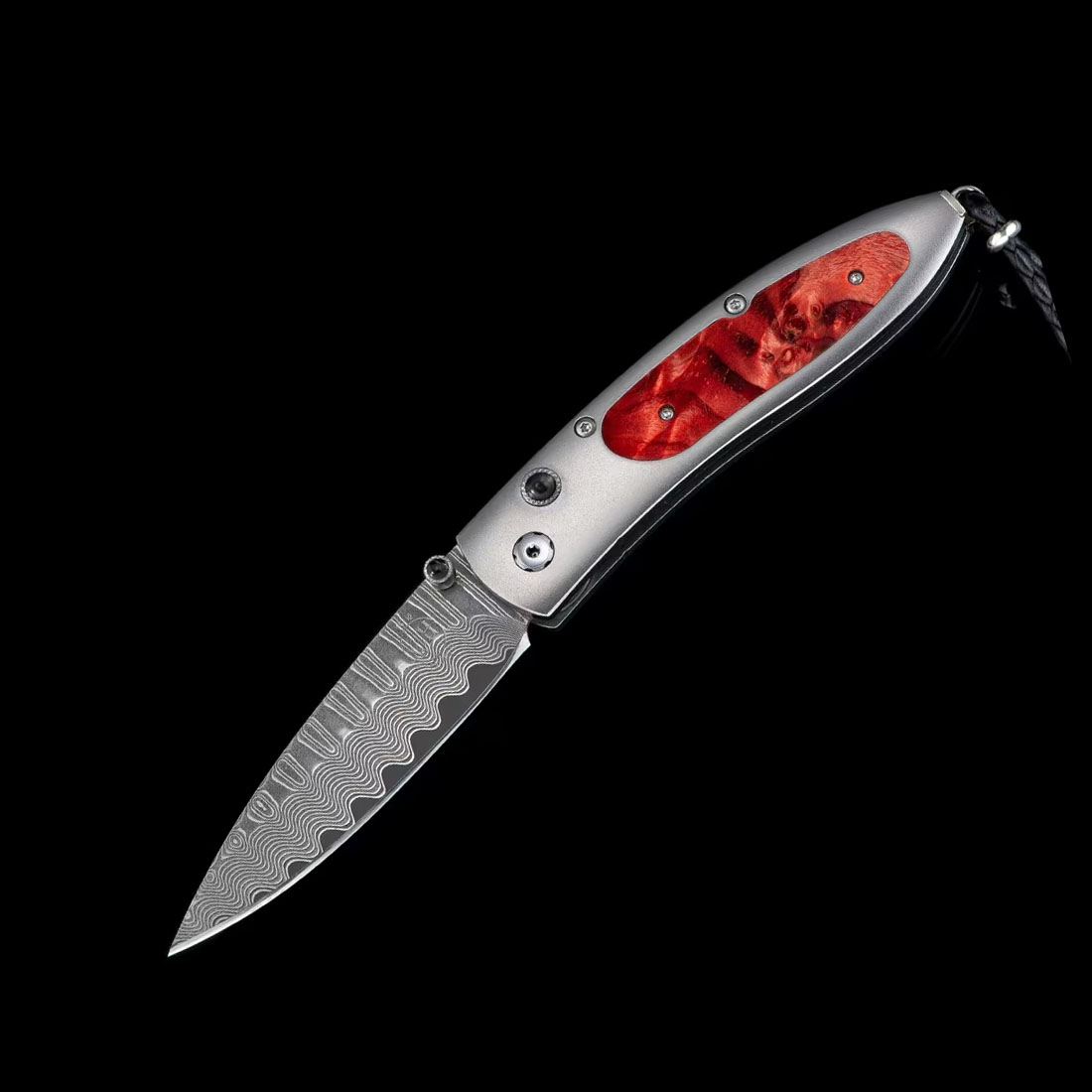 William Henry B05 RED BURL 威廉亨利折刀 6750