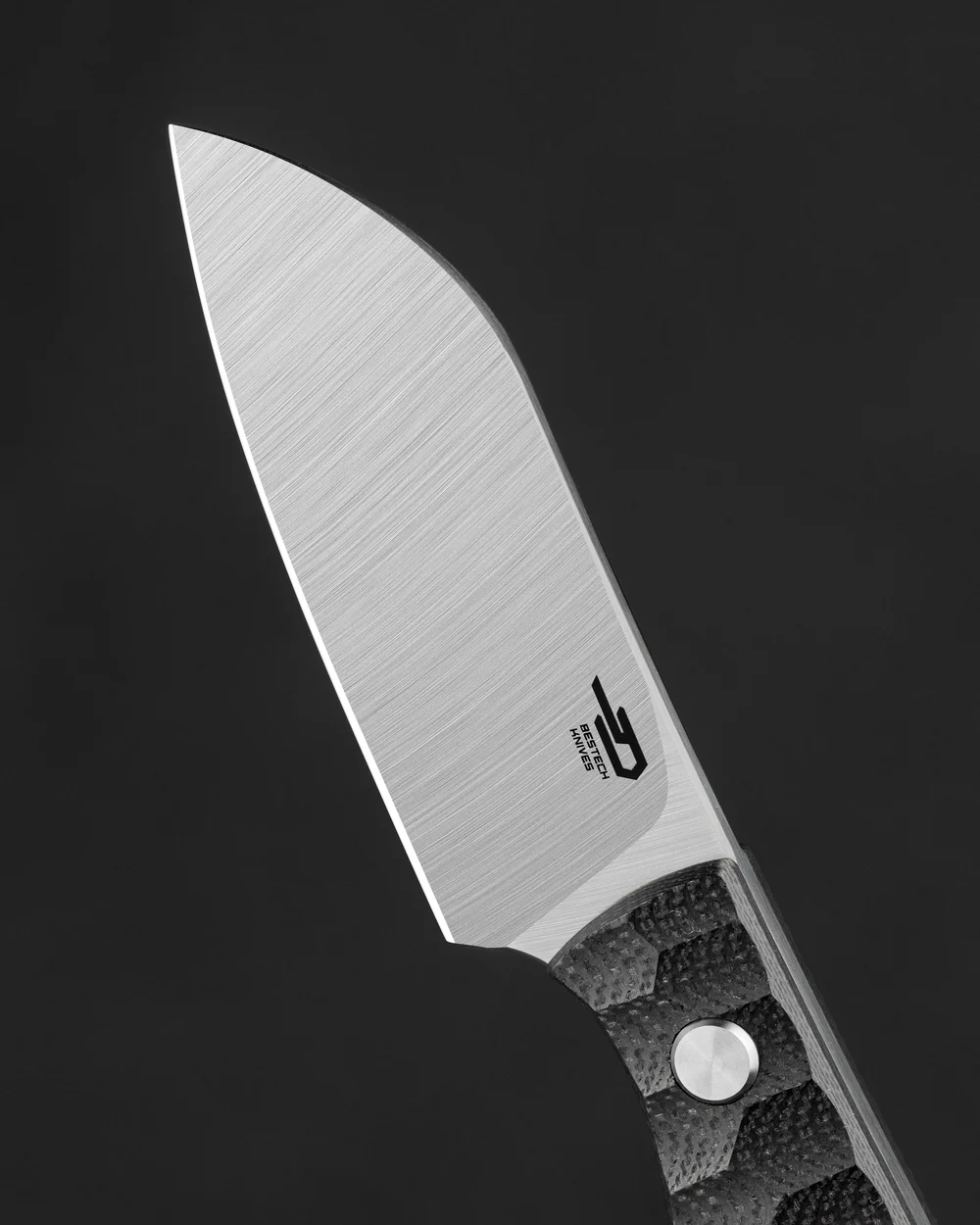 BESTECH HEIDIBLACKSMITH#3 14C28N钢 G10手柄  BFK07A 黑色 480