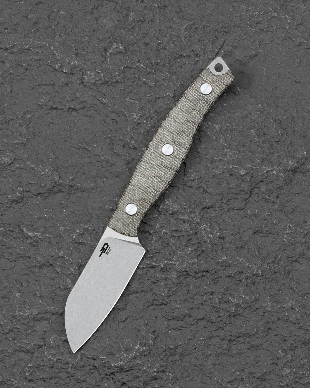 BESTECH HEIDIBLACKSMITH#3 14C28N钢 Micarta手柄 BFK07C 绿色 480