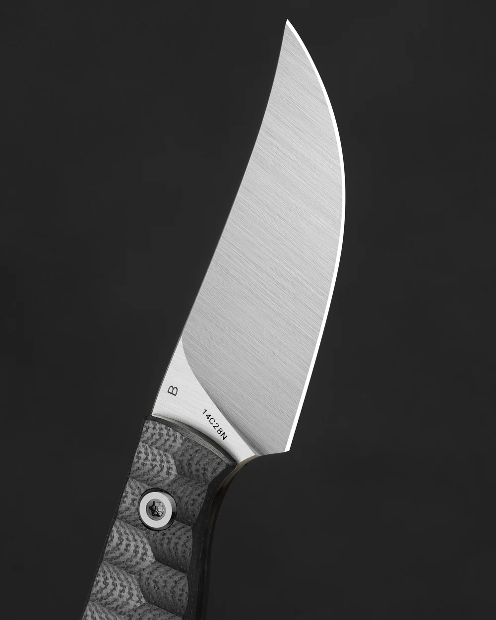 BESTECH HEIDIBLACKSMITH#3 14C28N钢 G10手柄 BFK08A 黑色 480