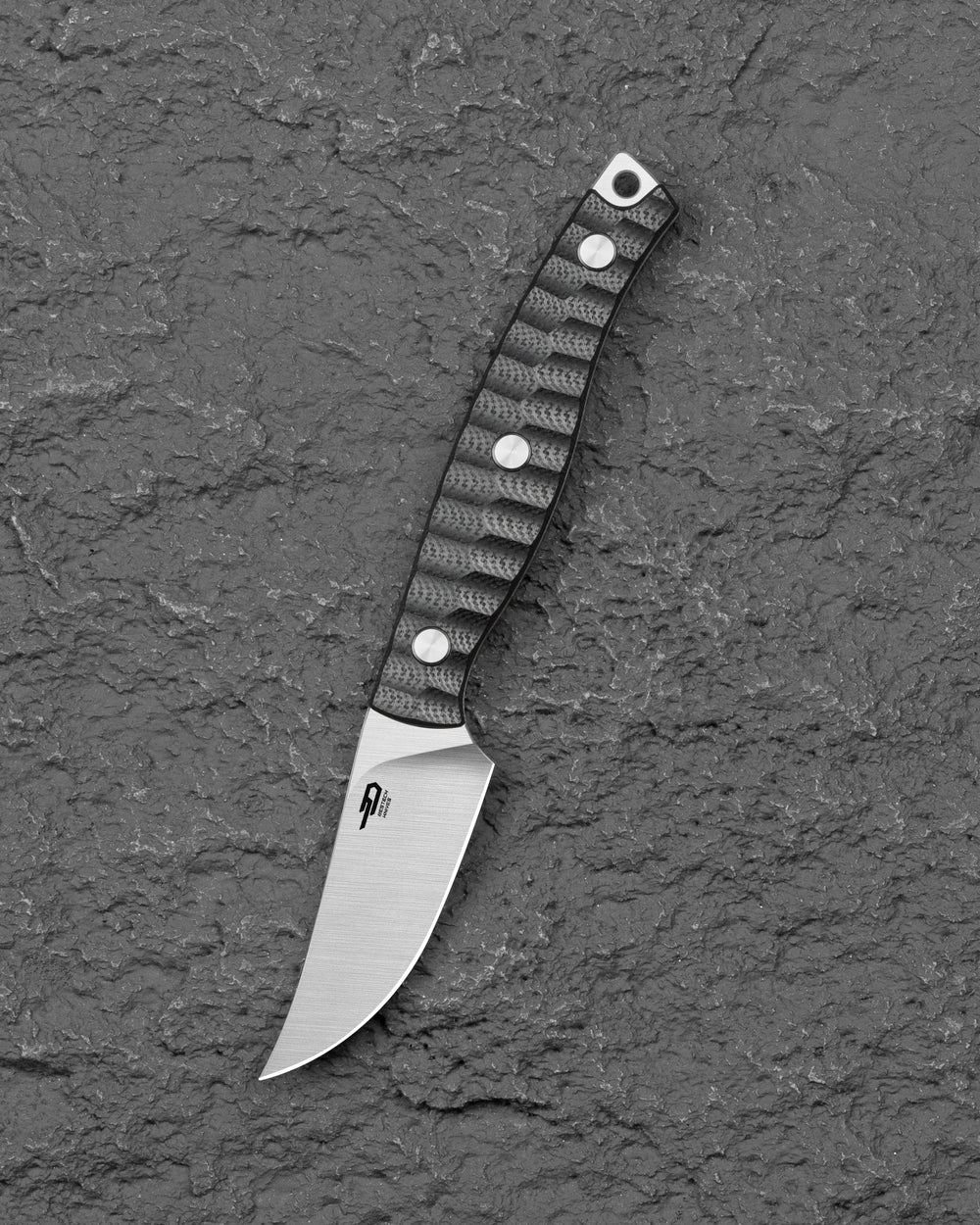 BESTECH HEIDIBLACKSMITH#3 14C28N钢 G10手柄 BFK08A 黑色 480