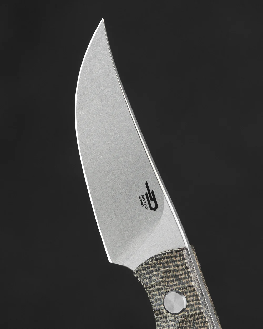 BESTECH HEIDIBLACKSMITH#3 14C28N钢 Micarta手柄 BFK08C 绿色 480