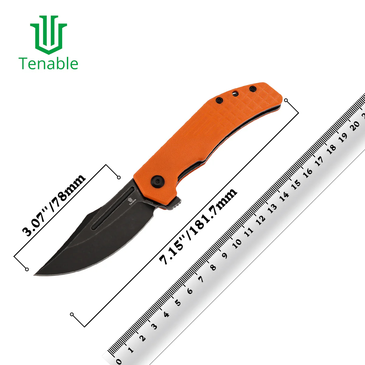 Tenable Orion 14C28N钢 G10手柄 B1089A5 橙色 400