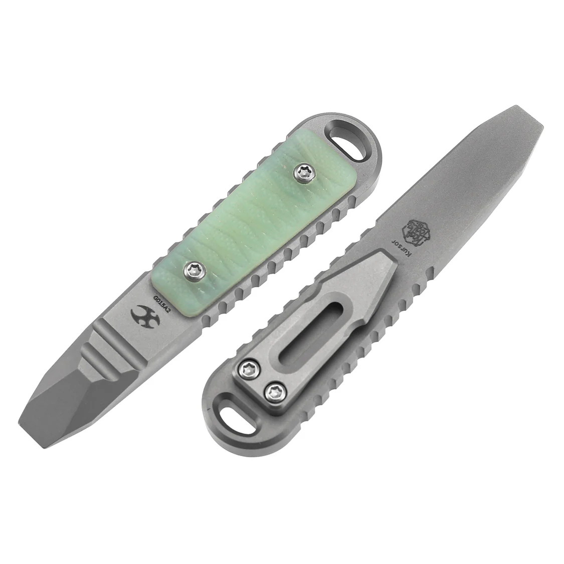 Kansept Kursor 钛+G10 G015A2 玉色 380